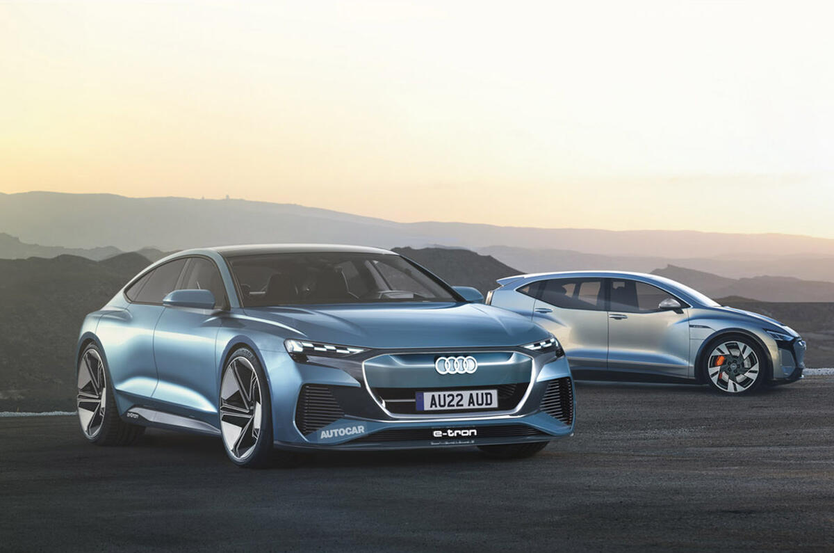 Audi A9 E Tron Electric Luxury Saloon Due In 2024 Autocar