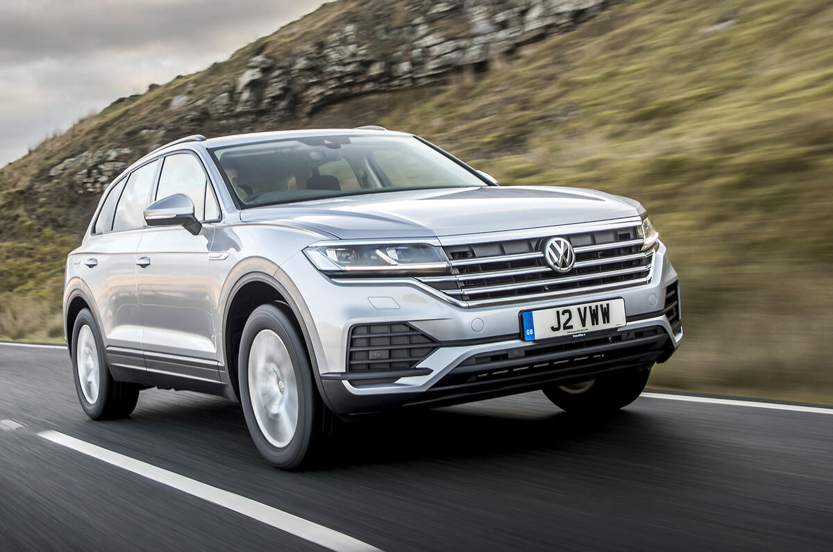 Volkswagen Touareg 2020 UK first drive review - hero front