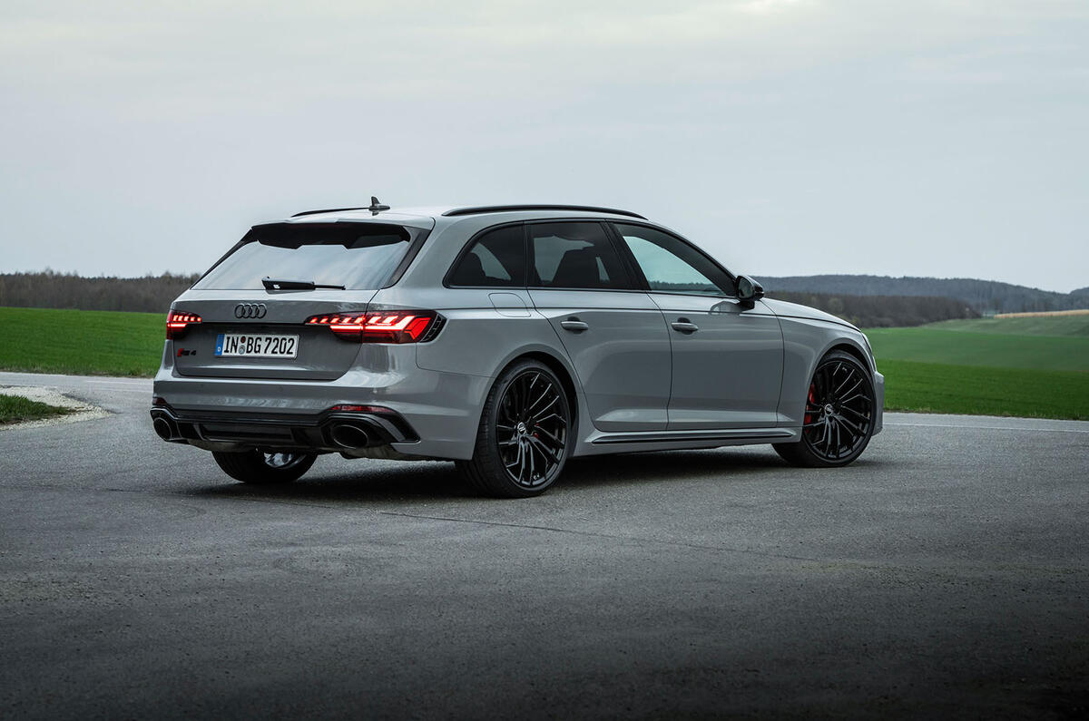 Audi RS4 Avant 2020 Review Autocar   11 Audi Rs4 Avant 2020 Fd Static Rear 