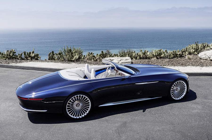 Electric MercedesMaybach 6 Cabriolet concept car revealed Autocar