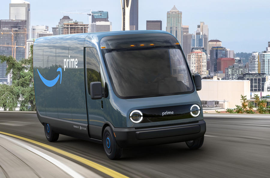 Amazon orders 100,000 electric vans 