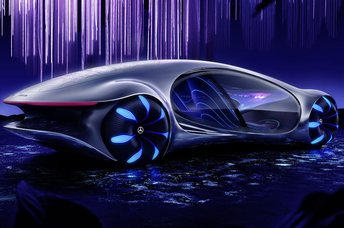 Mercedes-Benz Reveals Futuristic Vision AVTR Concept | Autocar