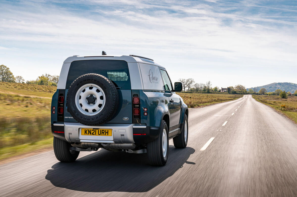 Land Rover Defender Hard Top Commercial 21 Uk Review Autocar