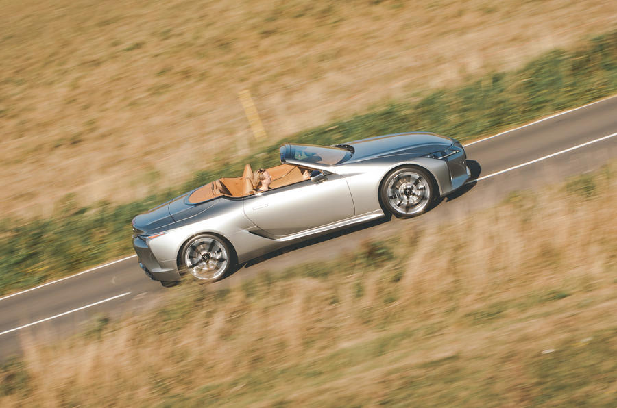 Lexus LC 500 Convertible 2020 UK review Autocar