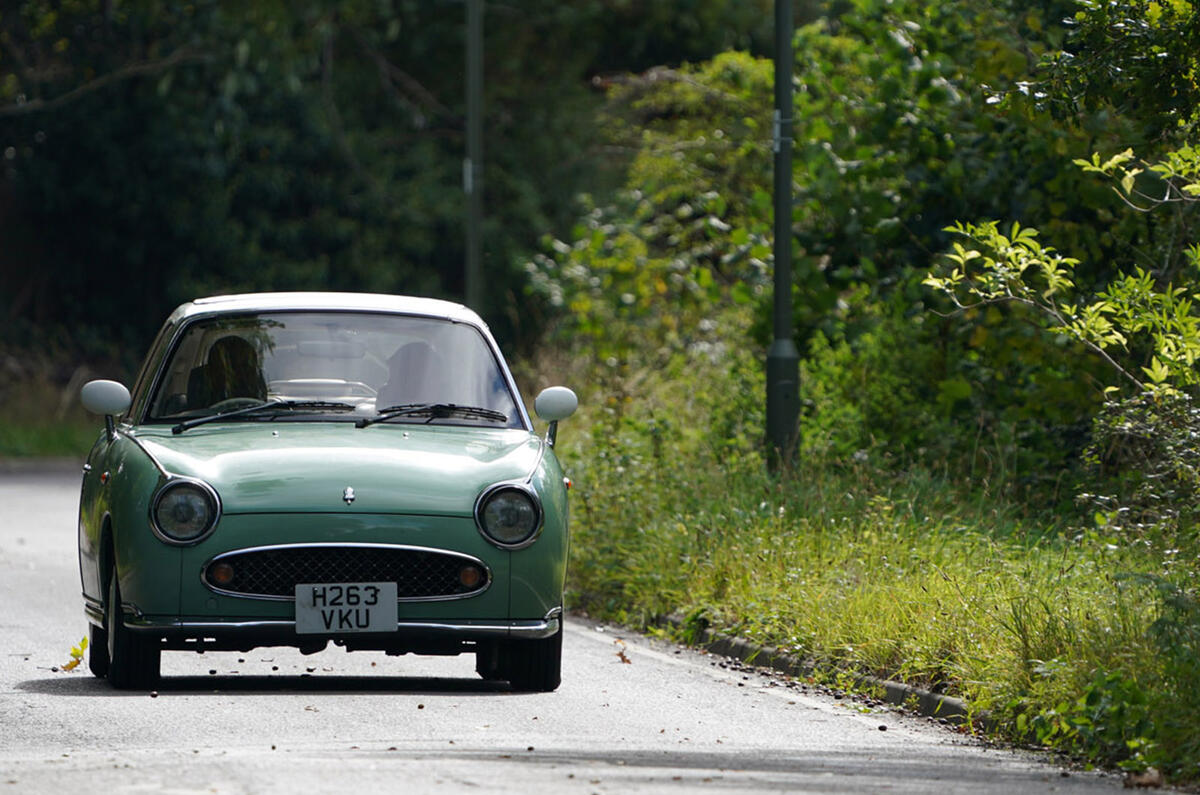 Electric deals nissan figaro