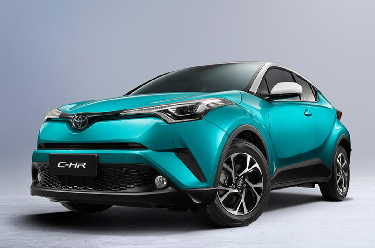 Toyota chr clearance electric price