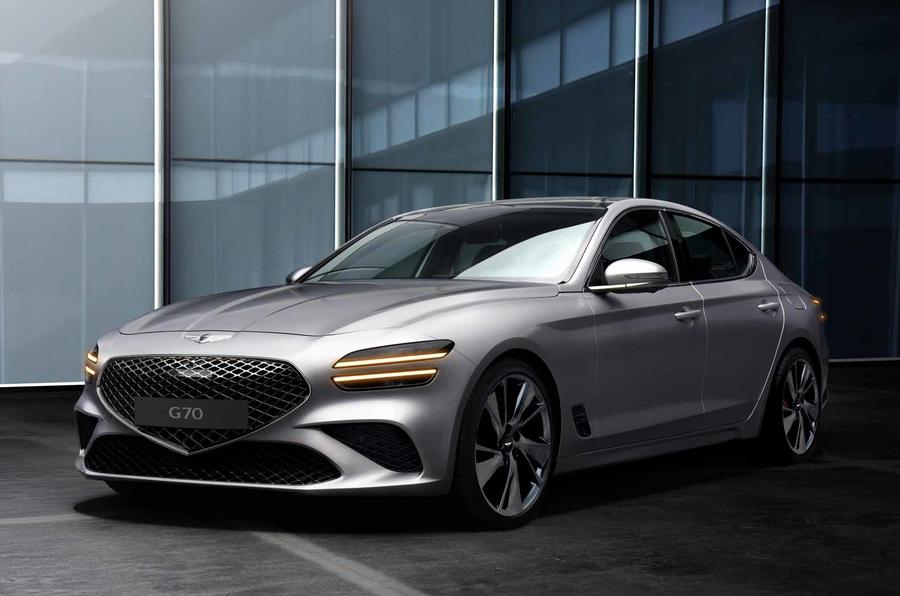 Redesigned Genesis G70 unveiled with new look and tech upgrade Autocar