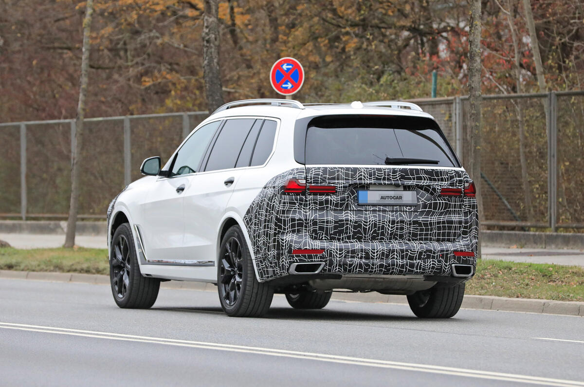 2022 BMW X7 enters high-speed tests at Nurburgring | Autocar