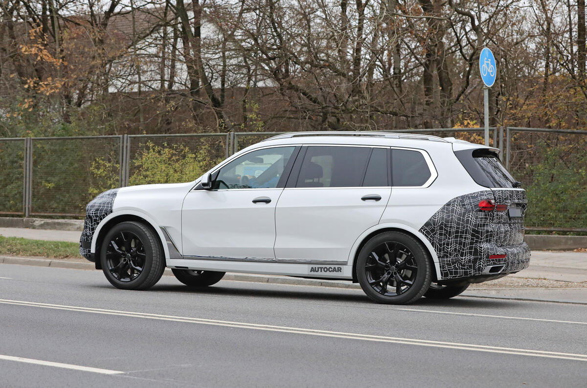 2022 BMW X7 enters high-speed tests at Nurburgring | Autocar