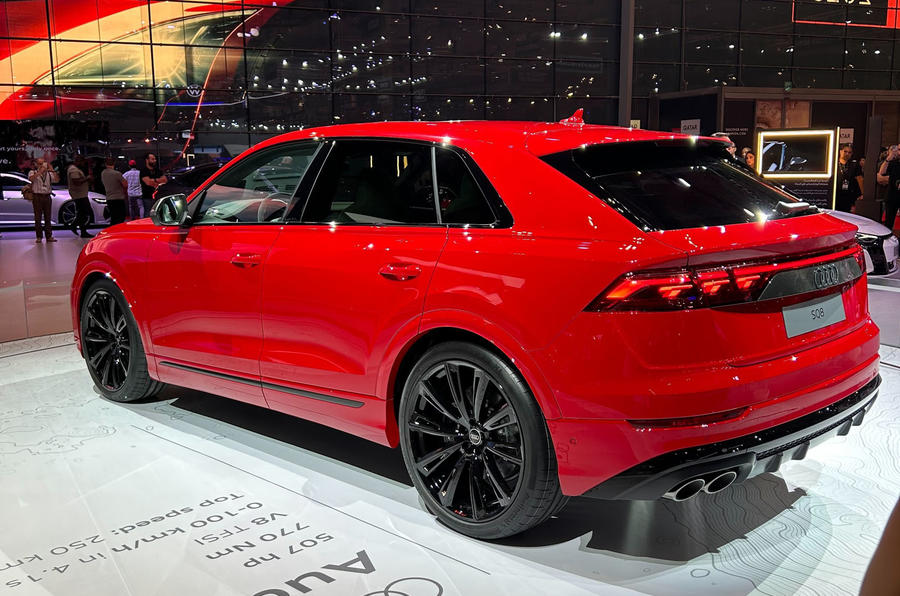 New 2024 Audi SQ8 makes public debut at Qatar motor show Autocar