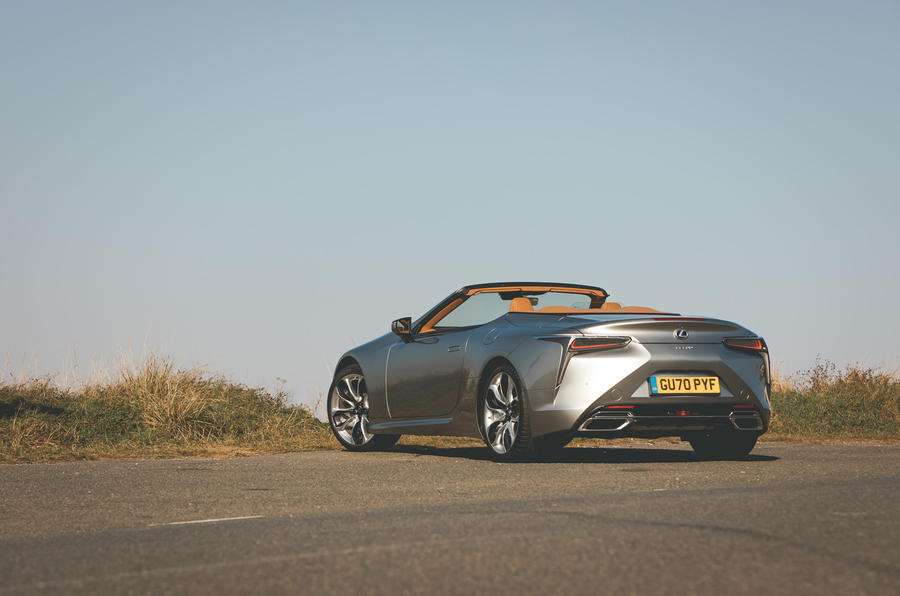 Lexus LC 500 Convertible 2020 UK review Autocar