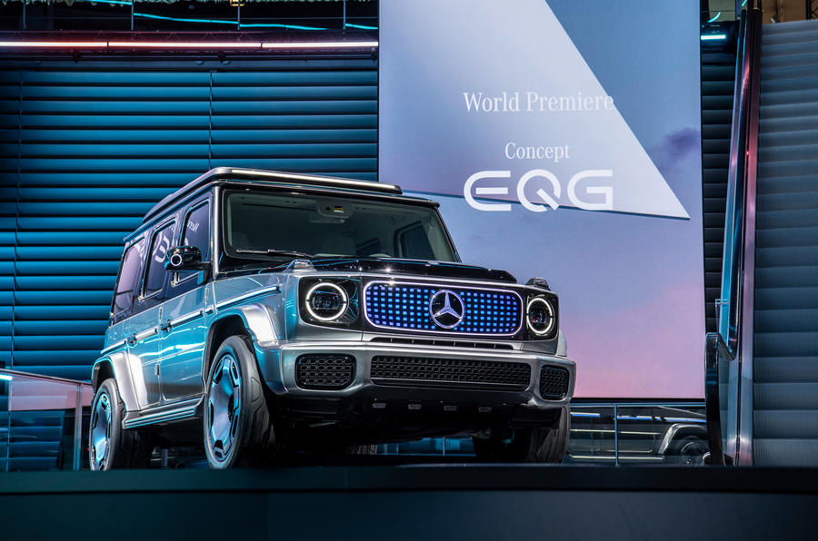 Mercedes Benz Eqg Concept To Become Electric G Class By 2025 Autocar