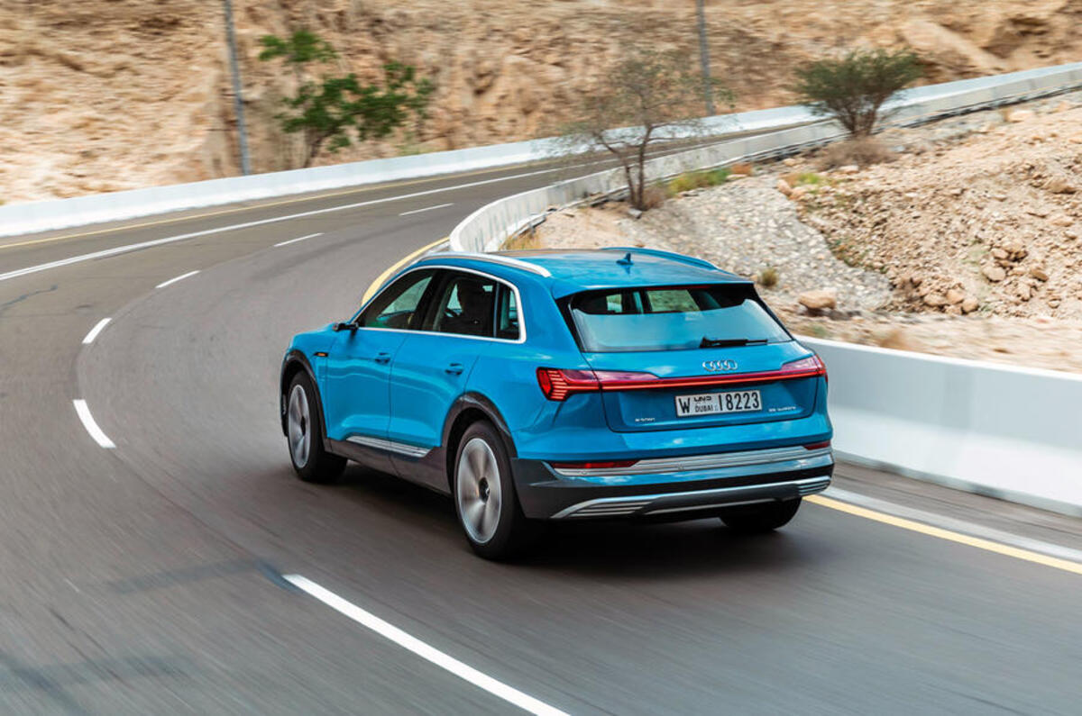 Audi electric suv deals 2020