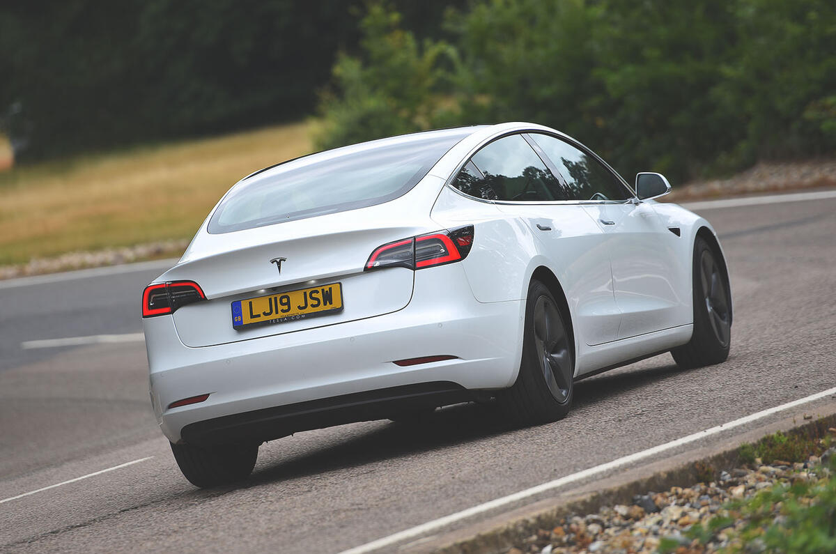 tesla model 3 standard range launch