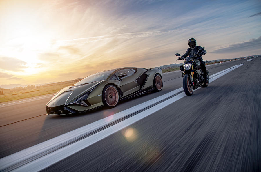 Lamborghini Sian makes dynamic debut with limited-run Ducati | Autocar