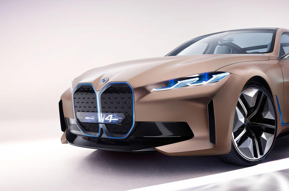 BMW I4 Electric Saloon Shown In Near-production Form | Autocar