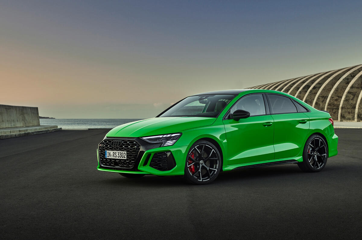 New 2021 Audi RS3 touches down with 395bhp for £50,900 | Autocar