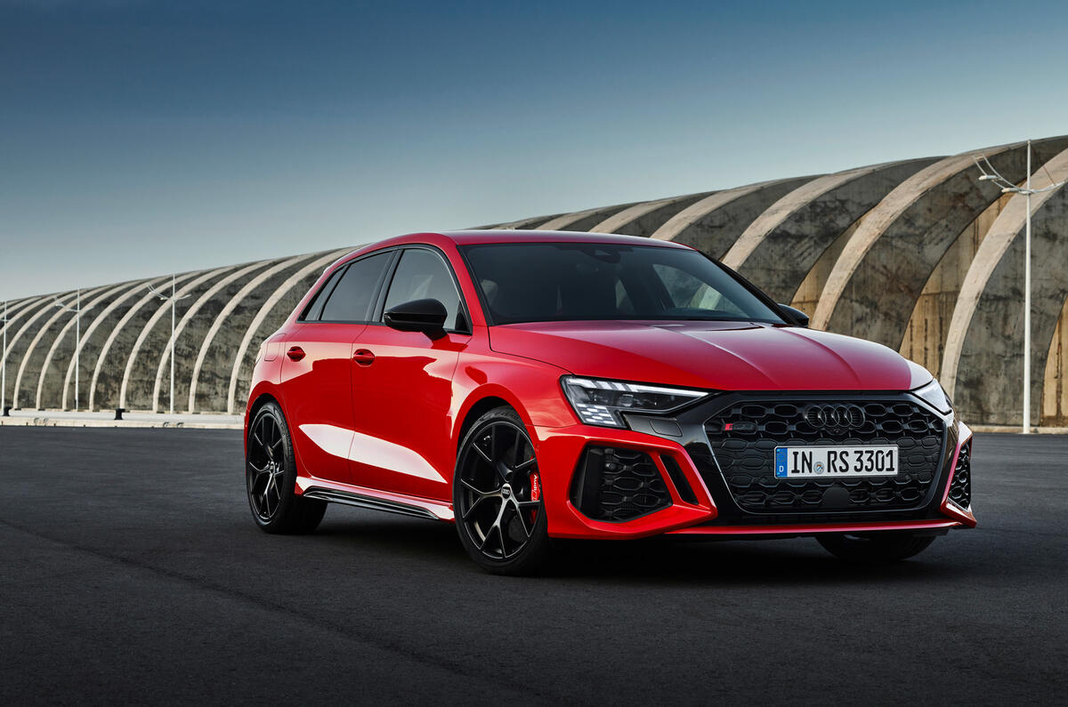 New 2021 Audi RS3 touches down with 395bhp for £50,900 | Autocar