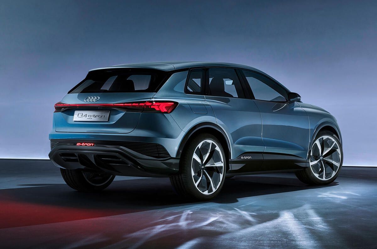 Audi Reveals Q4 E-tron Electric SUV Ahead Of 2020 On Sale Date | Autocar