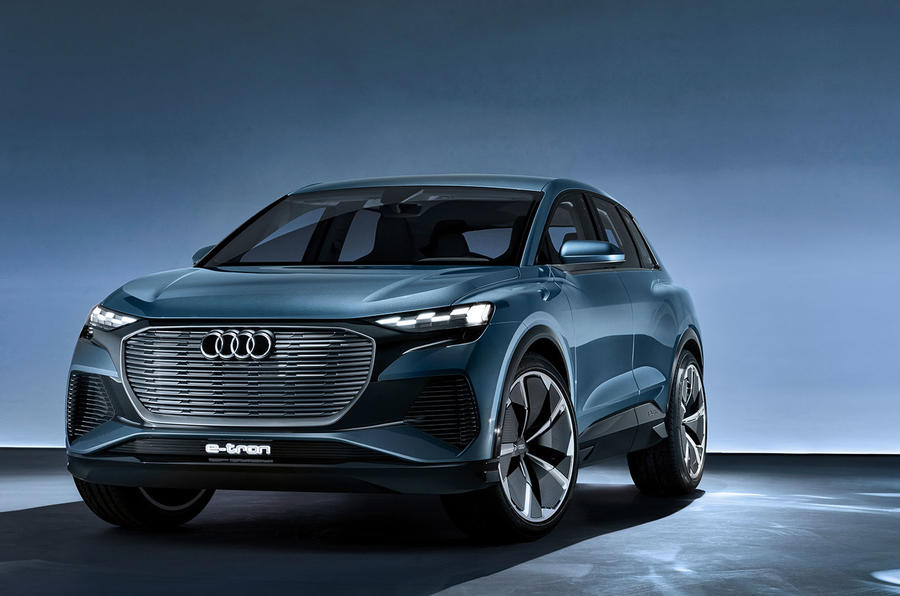 Audi reveals Q4 Etron electric SUV ahead of 2020 on sale date Autocar