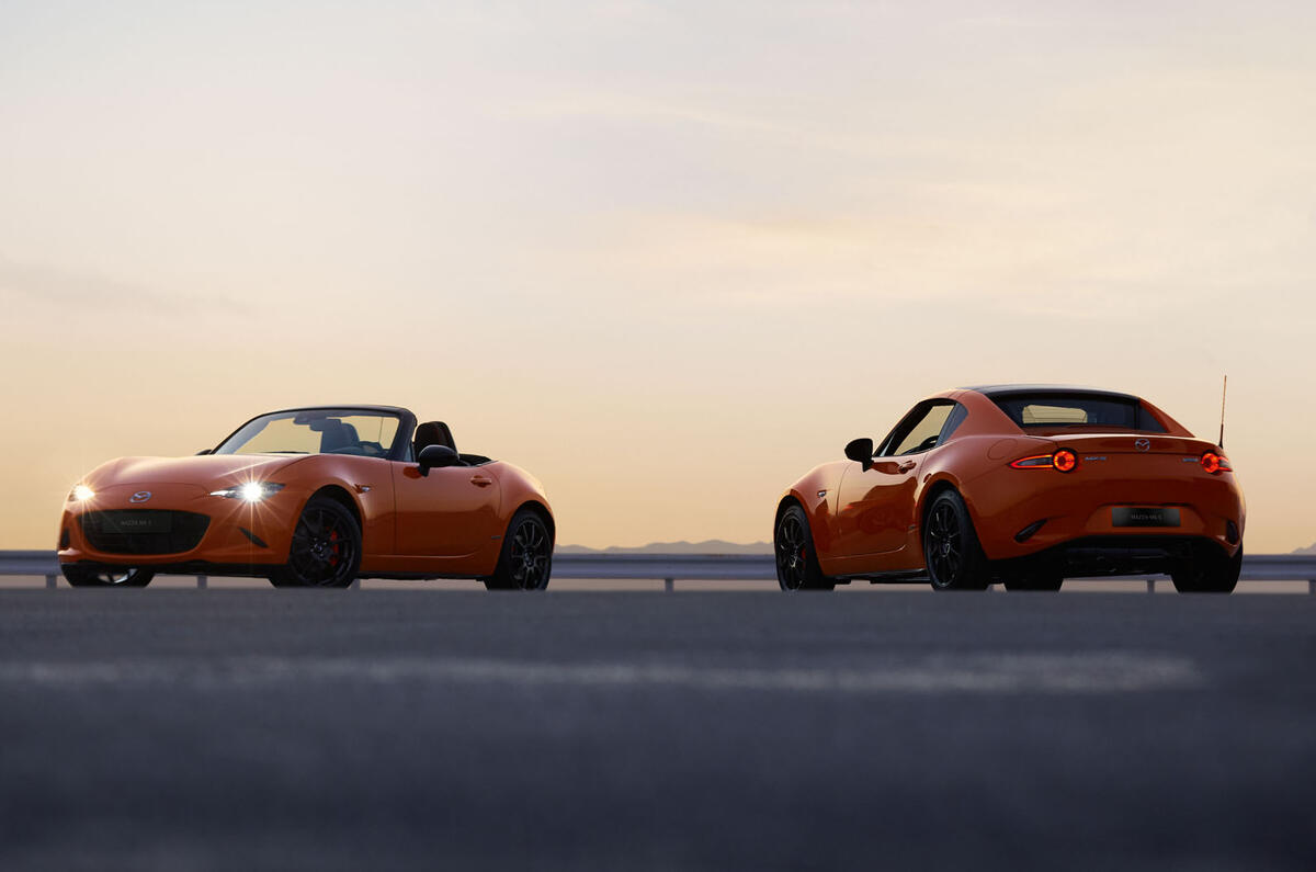 Mazda Mx 5 30th Anniversary Edition Now Available In Uk Autocar