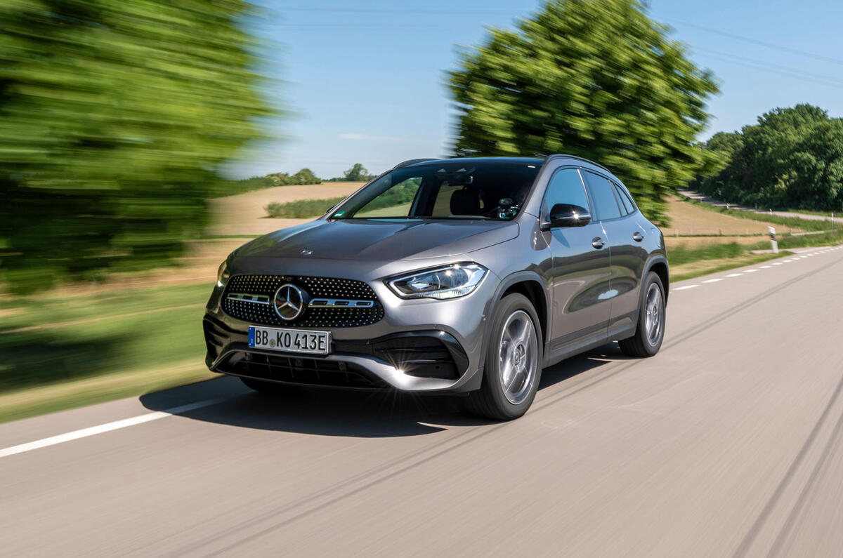 First drive: Mercedes-Benz GLA 250e PHEV prototype review | Autocar