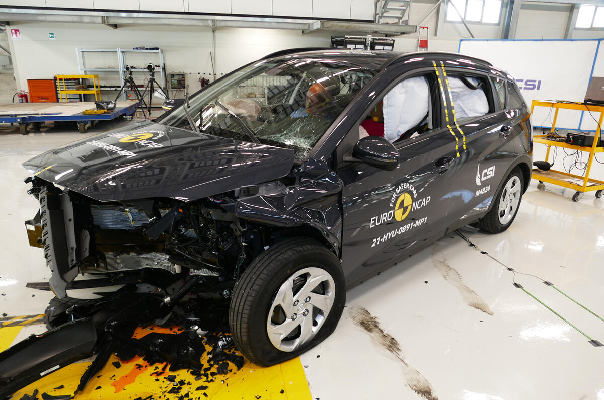 Five-star NCAP ratings for Ford and Hyundai flagship EVs | Autocar