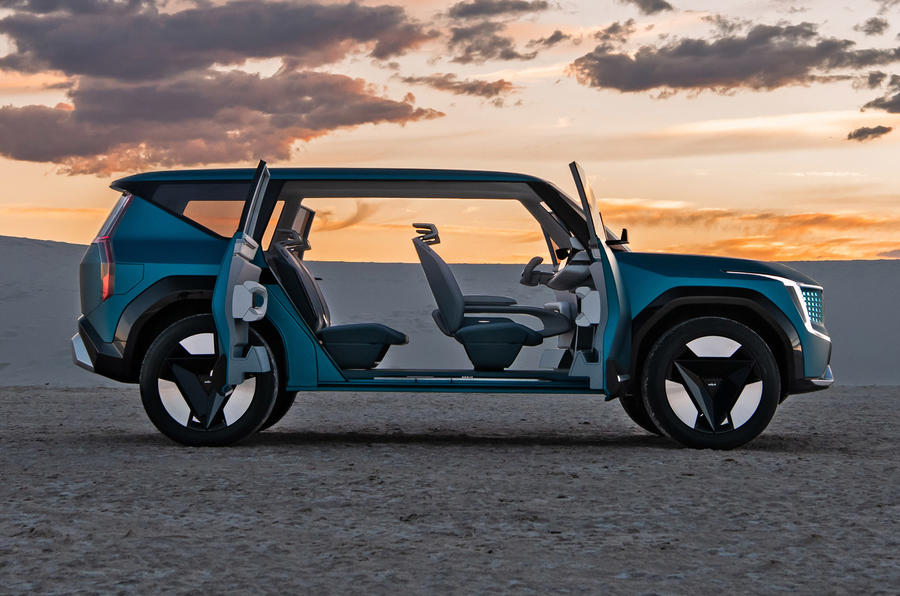 Kia Concept EV9 previews 2024 electric rangetopper Autocar