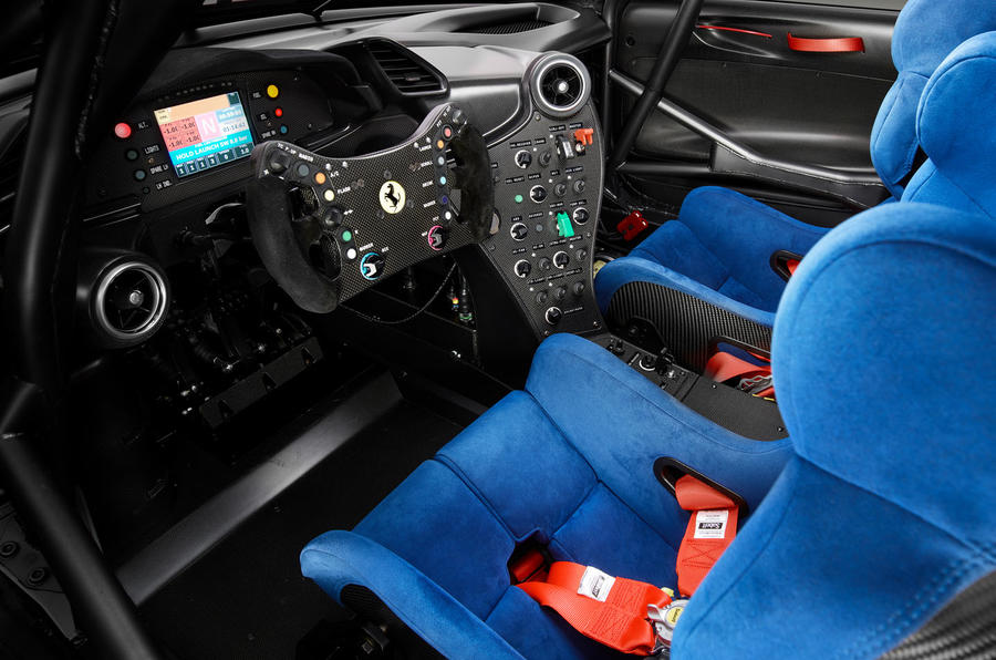 ferrari p80 interior p80c revealed track autocar gt3