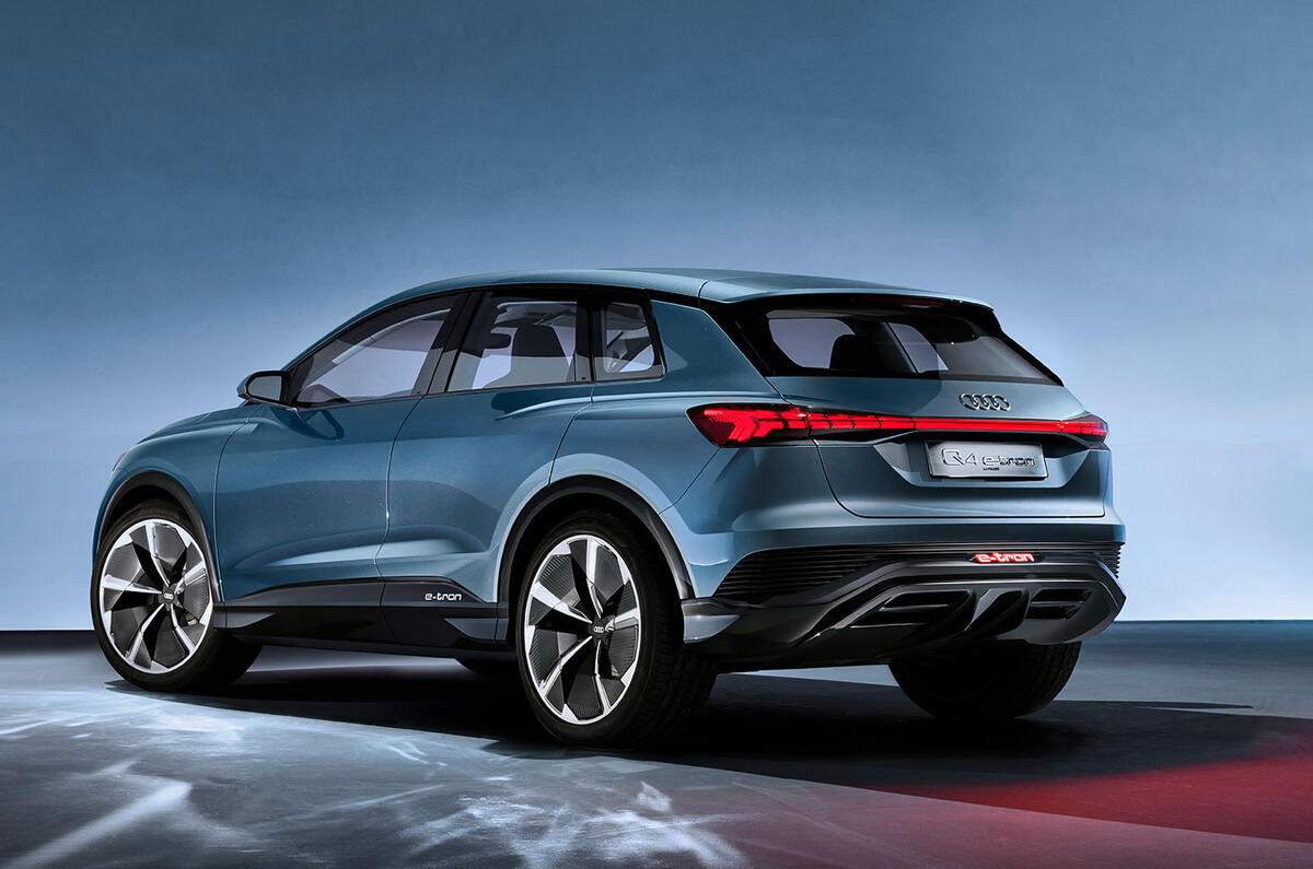 Audi Reveals Q4 E-tron Electric SUV Ahead Of 2020 Sale | Autocar