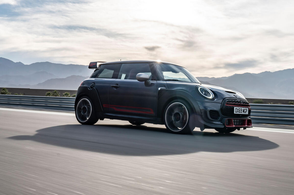 First ride: 2020 Mini JCW GP | Autocar