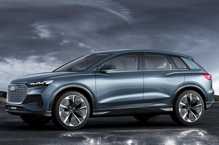 Audi reveals Q4 etron electric SUV ahead of 2020 sale Autocar