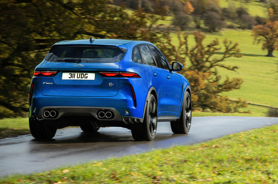 2021 Jaguar F Pace Svr Brings New Look And Performance Boost Autocar 5350