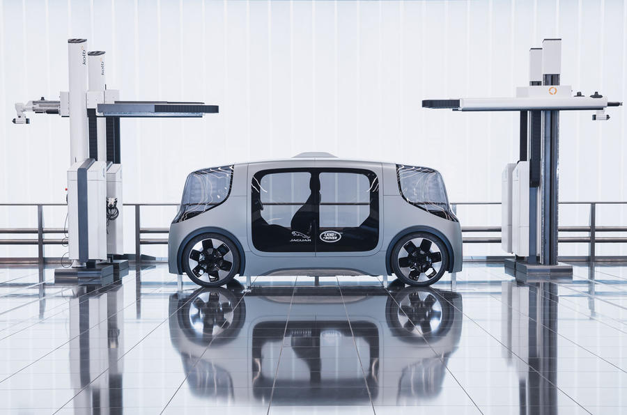 Jaguar Land Rover reveals secret autonomous Project Vector | Autocar