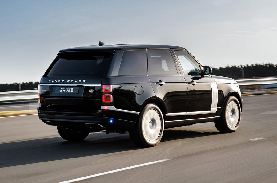 Armoured Range Rover Sentinel Gets 375bhp Supercharged V8 Engine Autocar