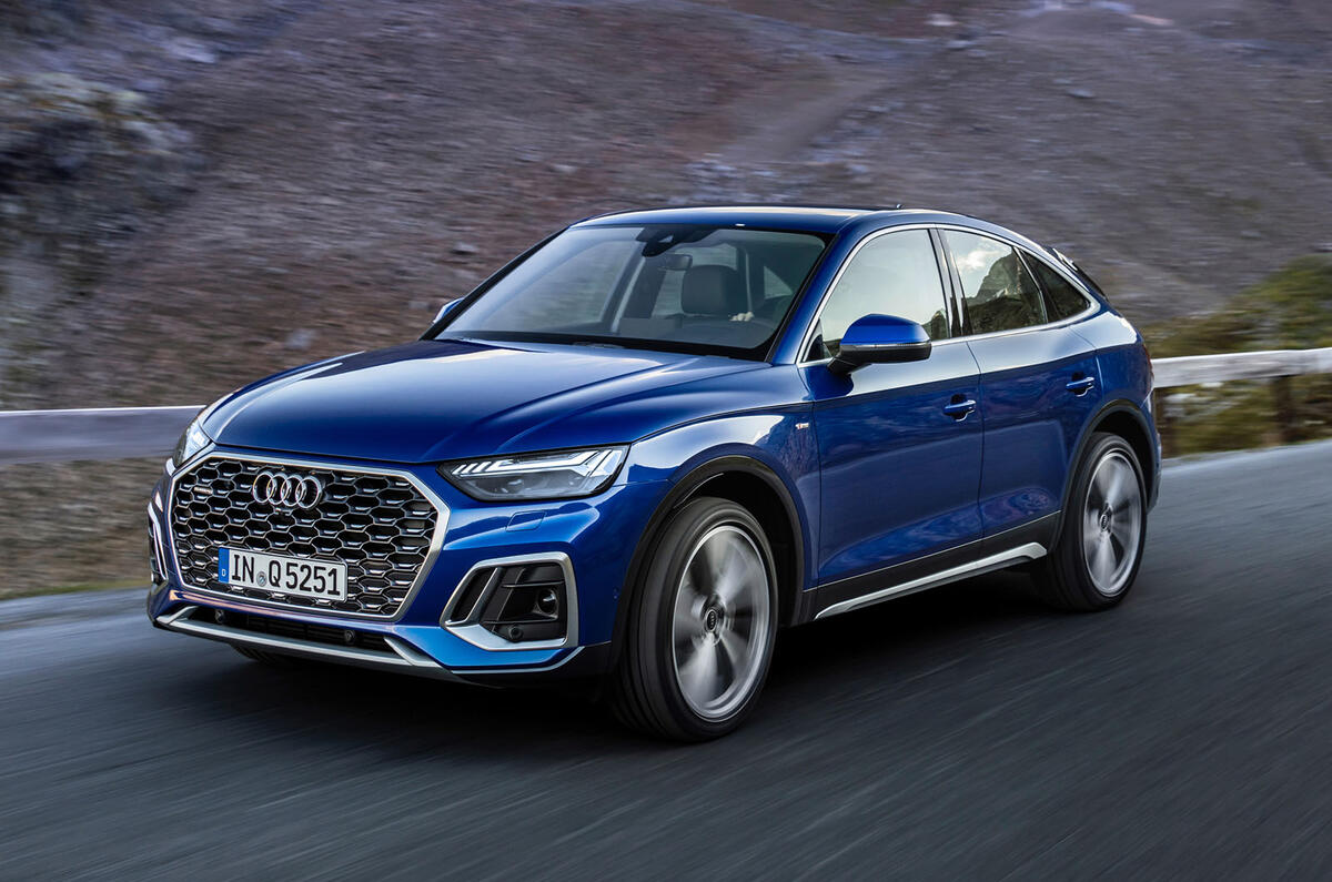 New Audi Q5 Sportback mid sized SUV receives coupe treatment