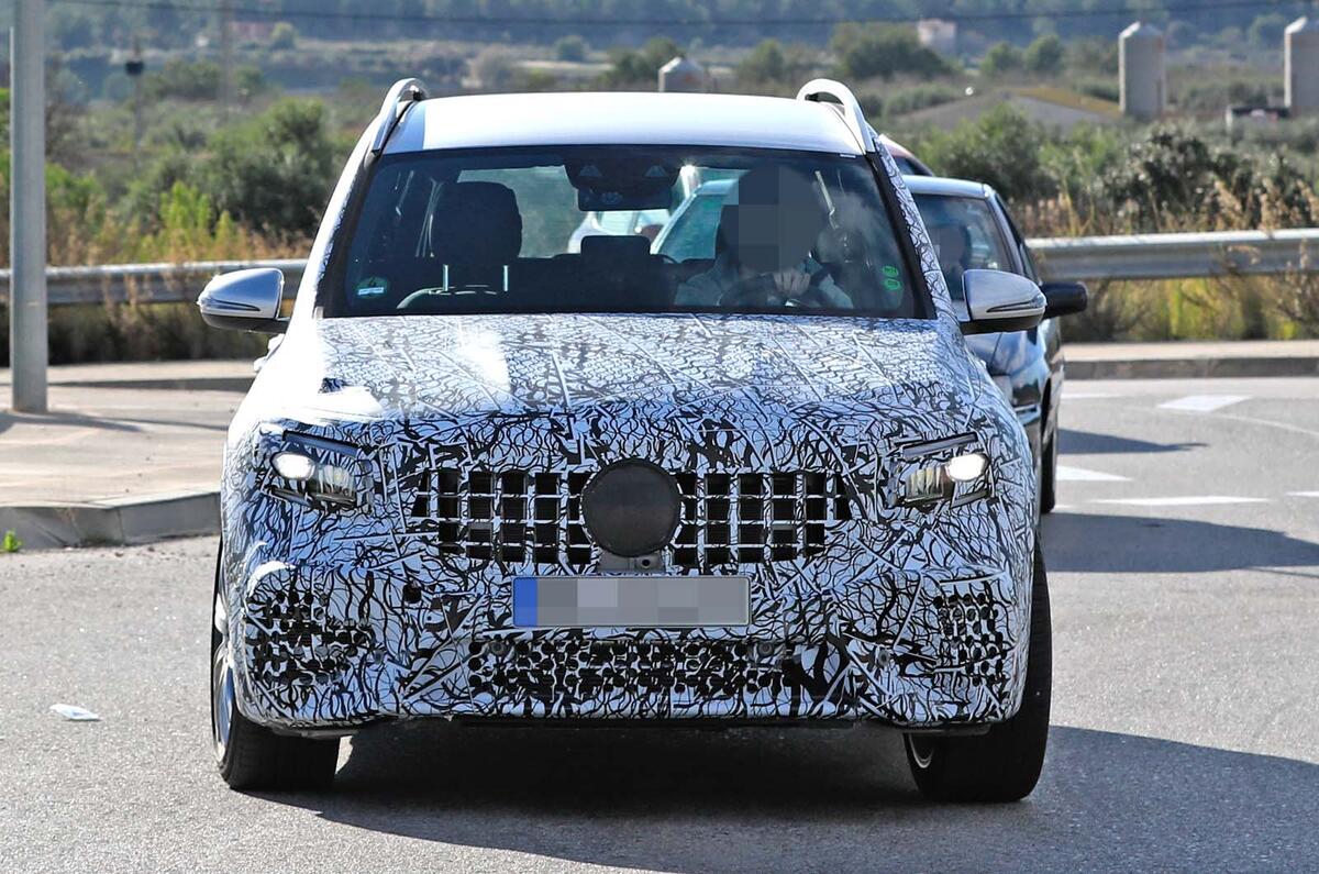 2019 Mercedes-AMG GLB 35 Caught In First Spyshots | Autocar