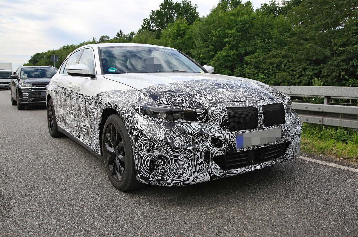 New Electric BMW 3 Series Variant Seen Testing Again | Autocar