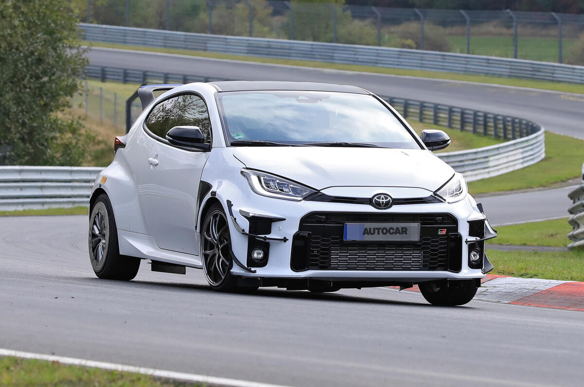 Toyota GR Yaris: Modified Prototype Spotted At The Nurburgring | Autocar