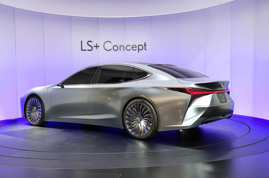 Lexus Ls Concept Illustrates Autonomous Tech Due In 2020 Flagship 8517