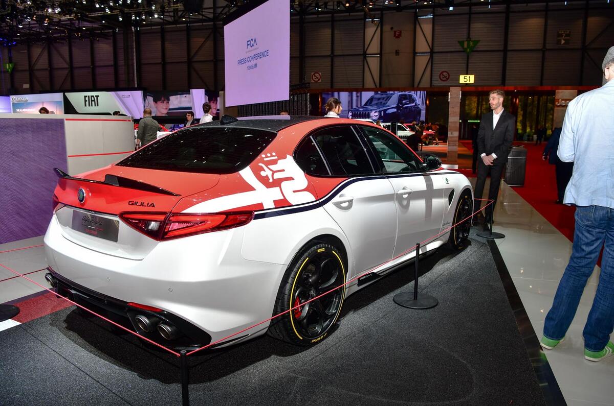 Alfa Romeo Racing Edition Giulia And Stelvio Celebrate F1 Return At Goodwood Autocar