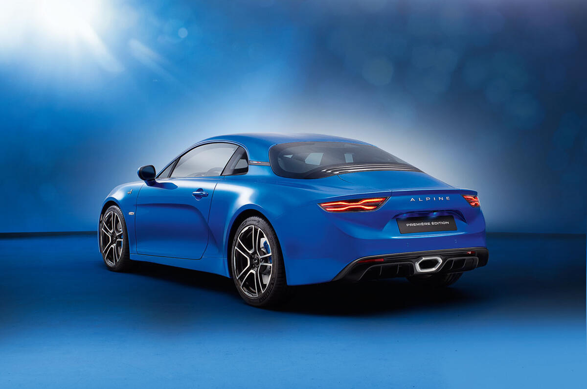 Alpine A110 Premiere Edition price confirmed as £51,805 | Autocar