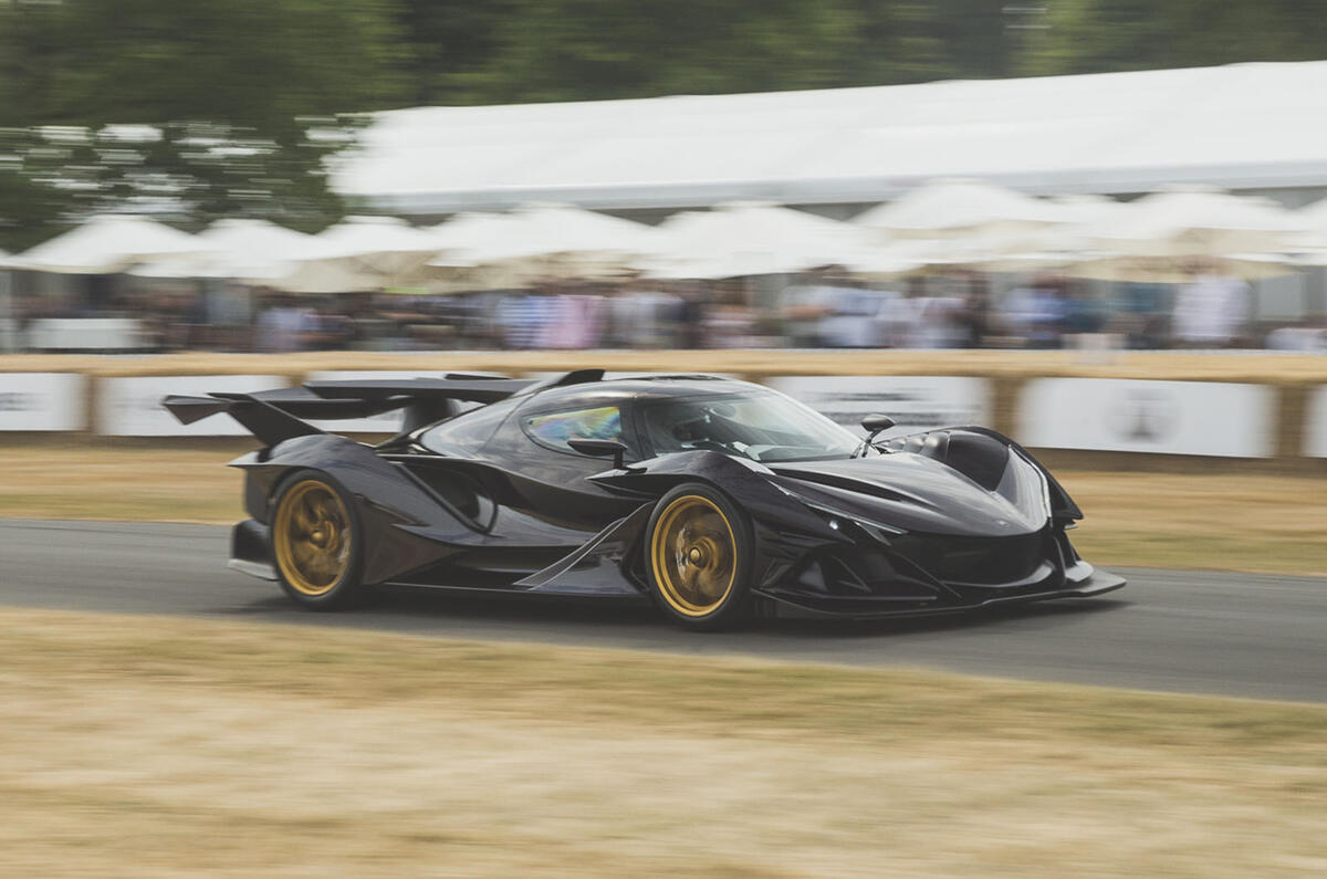 769bhp Apollo Intensa Emozione hypercar makes Goodwood premiere | Autocar