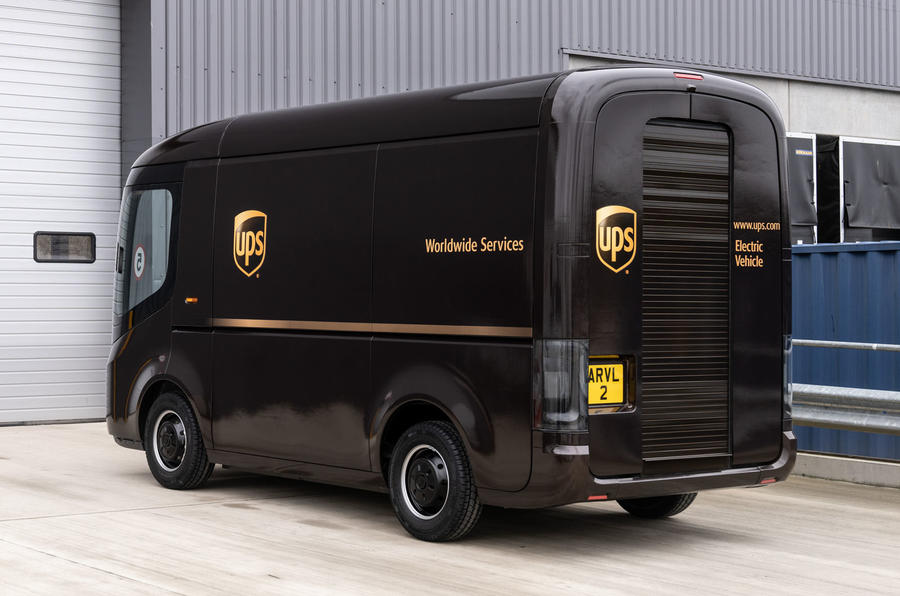 UPS orders 10,000 electric vans from British startup Arrival Autocar