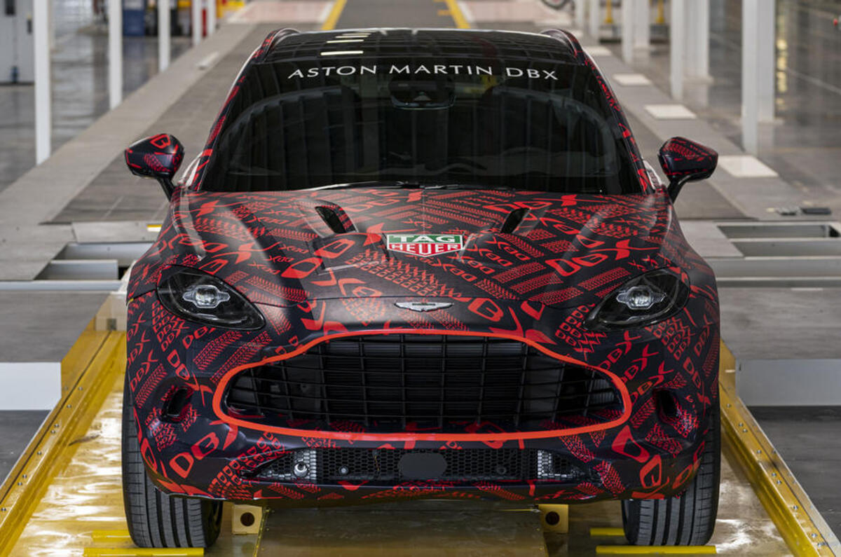 Aston Martin DBX prototype