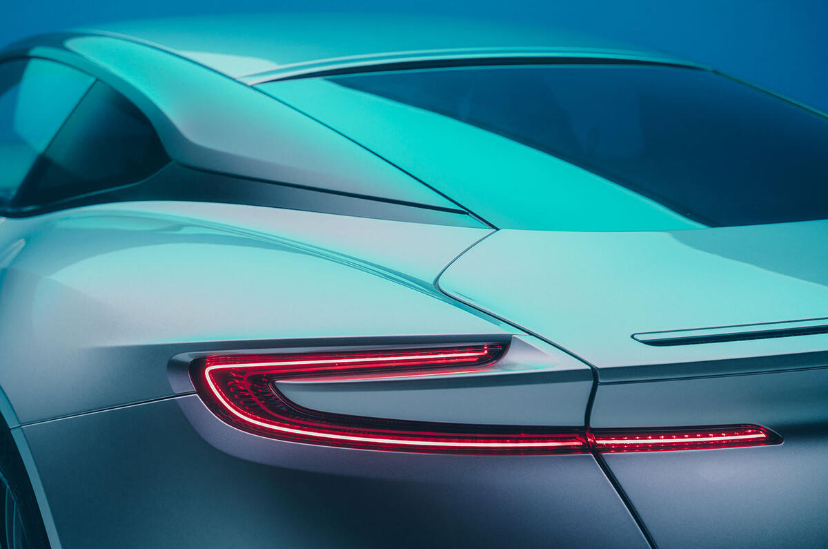 Aston Martin DB12 rear lights