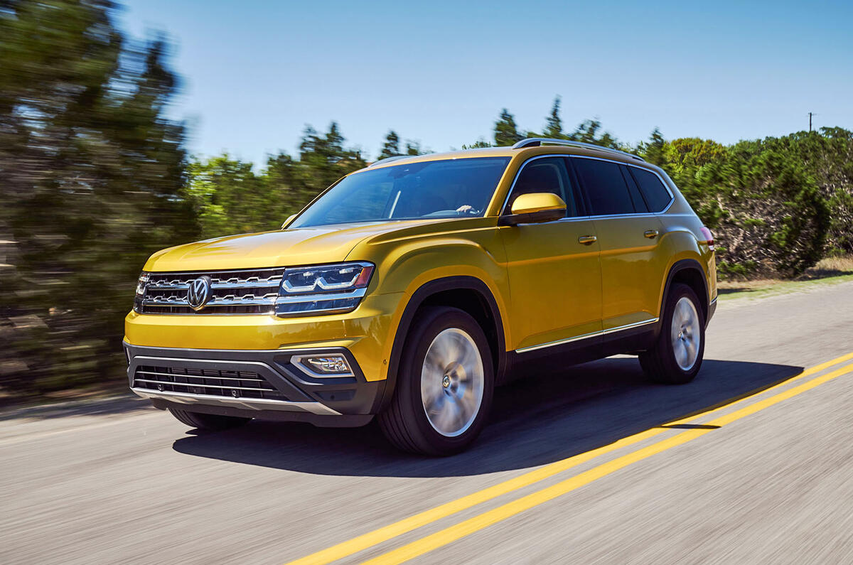 Volkswagen atlas характеристики