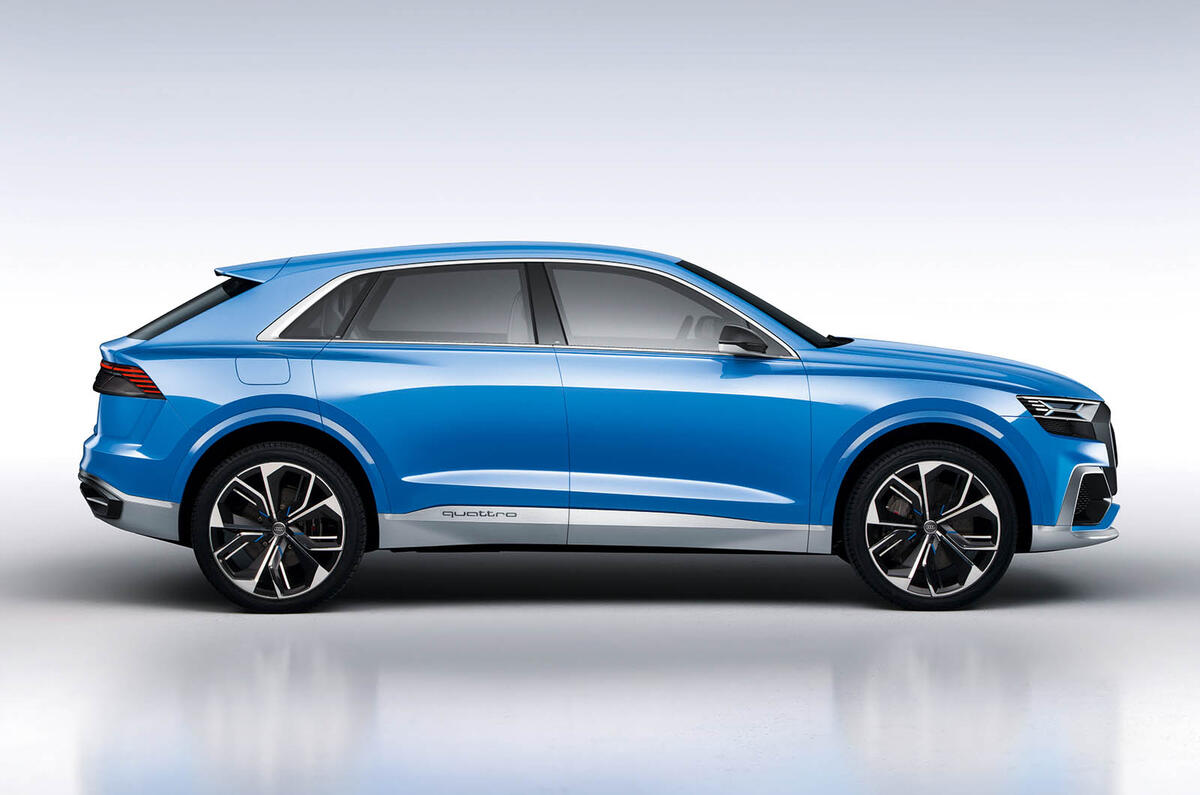 Striking Audi Q8 concept previews 2018 flagship model | Autocar