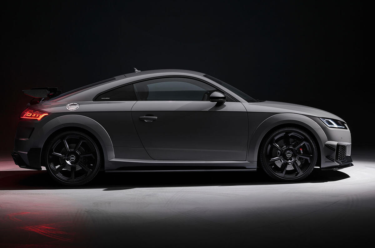 Audi Tt Rs Iconic Edition Is Five Pot Finale For Sports Coupe Autocar