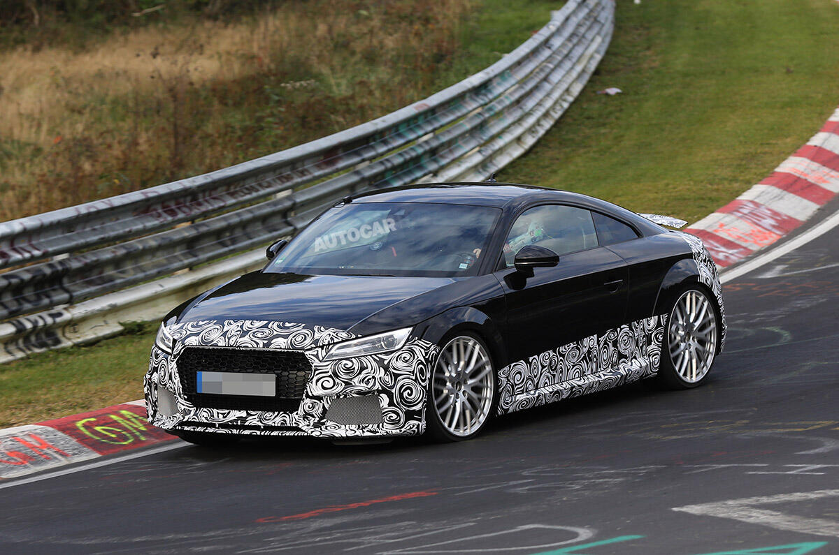 2016 Audi TT RS - new spy shots | Autocar